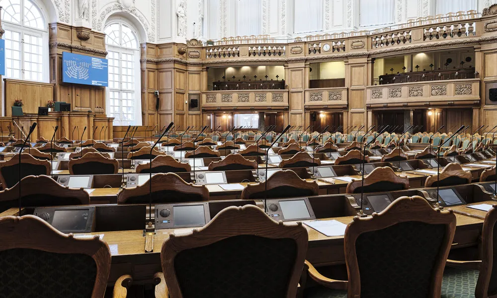 Folketingssalen, Christiansborg